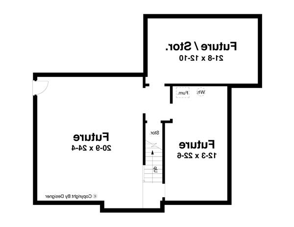 Lower Level image of SHADYBROOK House Plan